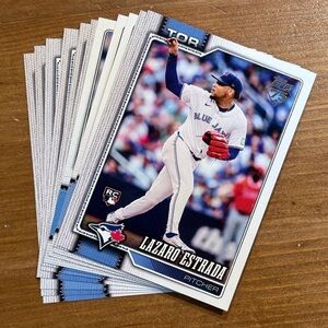 (11) 2026 Topps MLB Blue Jays Card Lot 2026 Topps MLB Blue Jays Card Lot